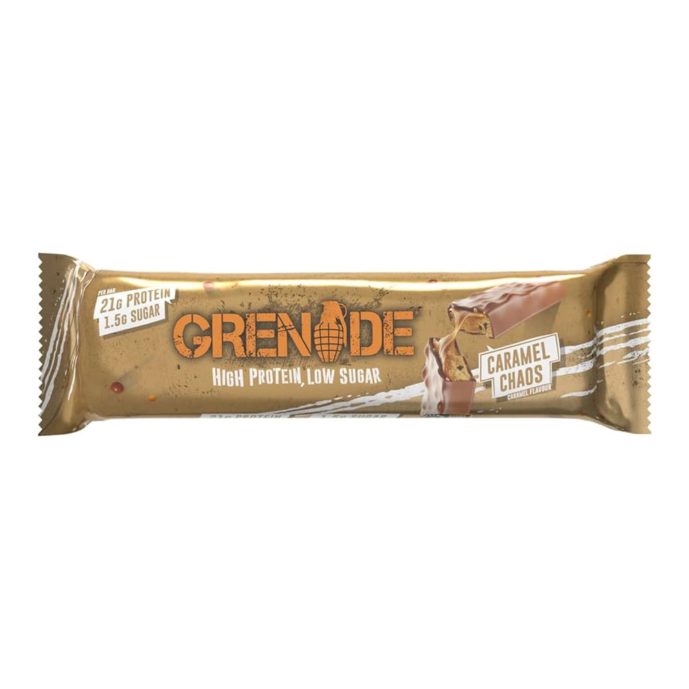 Grenade – Caramel Chaos Protein Bar – Per Pcs – Proteinbar Qatar