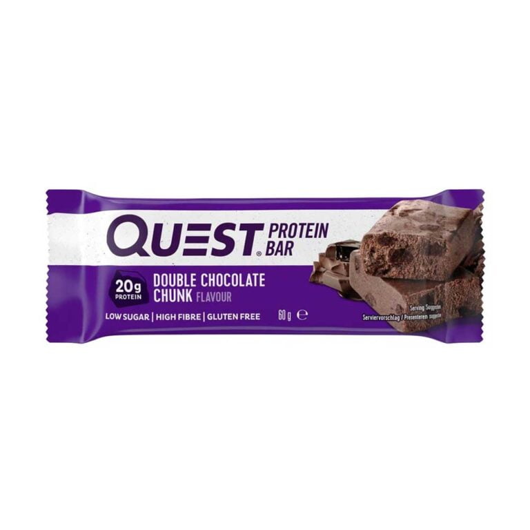 Quest Nutrition Protein Bar Double Chocolate Chunk Flavored 60gm Per ...