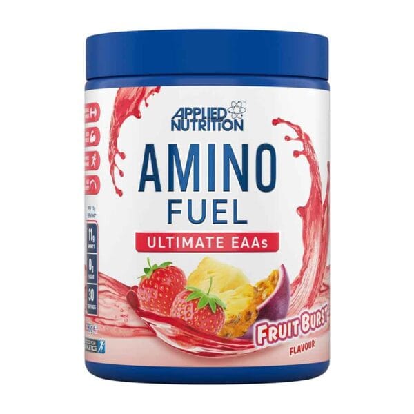 Applied Nutrition Amino Fuel Essential Amino Acids Ultimate Amino Formula Fruit Burst Flavour 30 Servings 390g