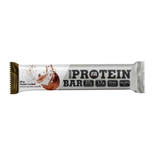 Fitness Authority Performance Line High Protein Bar Smooth Coconut Flavour 68g