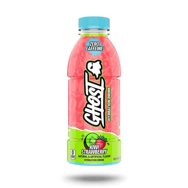 Ghost Hydration Drink Zero Caffein Kiwi Strawberry Flavour 500ml