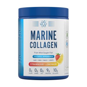 Applied Nutrition Marine Collagen Youthful Appearance Strawberry Lemonade Flavour 25 Servings 300g