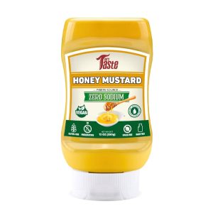 Mrs Taste Honey Mustard Fiber Source Zero Sodium Condiments and Sauces 12oz 350g