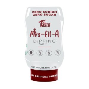 Mrs Taste Mrs-Fil-A Dipping Sauce Zero Sugar Condiments and Sauces 11oz 320g