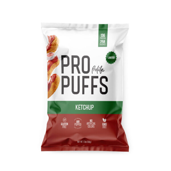 Prolife Ketchup 13g Protein Pro Puffs