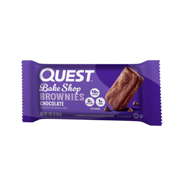 Quest Nutrition Bake Shop Brownie Chocolate Flavored 56g