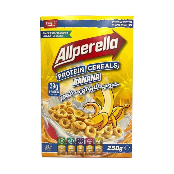 Turk Garden Allperella Protein Cereals Banana 250g