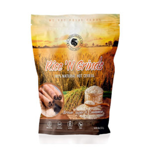 Pride Foods Rice N Grinds Natural Hot Cereal Brown Sugar and Cinnamon 567.6g