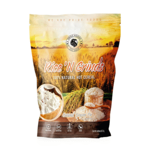 Pride Foods Rice N Grinds Natural Hot Cereal Coconut Cream Pie 567.6g