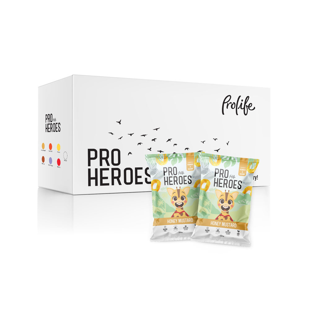 Prolife Pro Heroes with Honey Mustard Puffs 30g x 20