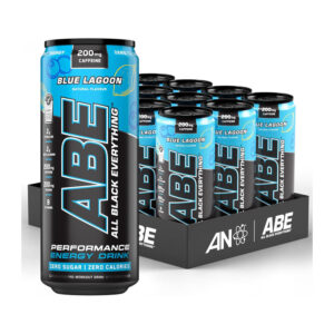 Applied Nutrition ABE Energy Performance Drink Energy Drink  Blue Lagoon Flavour 330ml x 12