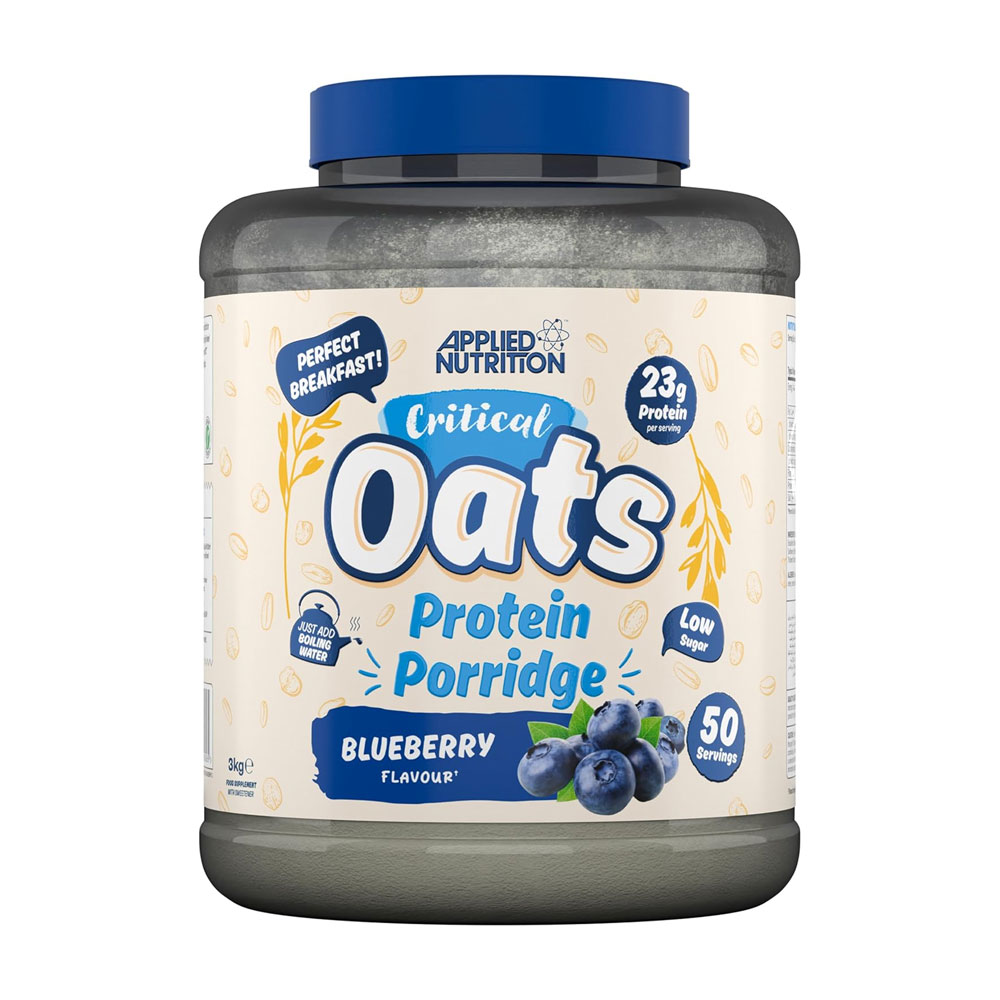 Applied Nutrition Critical Oats Protein Porridge Blueberry Flavour 50 Servings 3kg