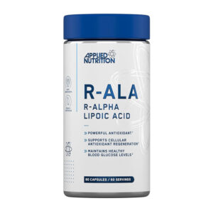 Applied Nutrition R-Ala Maintains Healthy Blood Glucose Levels 60 Servings 60 Capsules