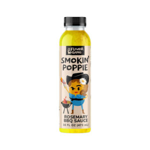 The Flavor Gang Smokin Poppie Rosemary BBQ Sauce 473ml