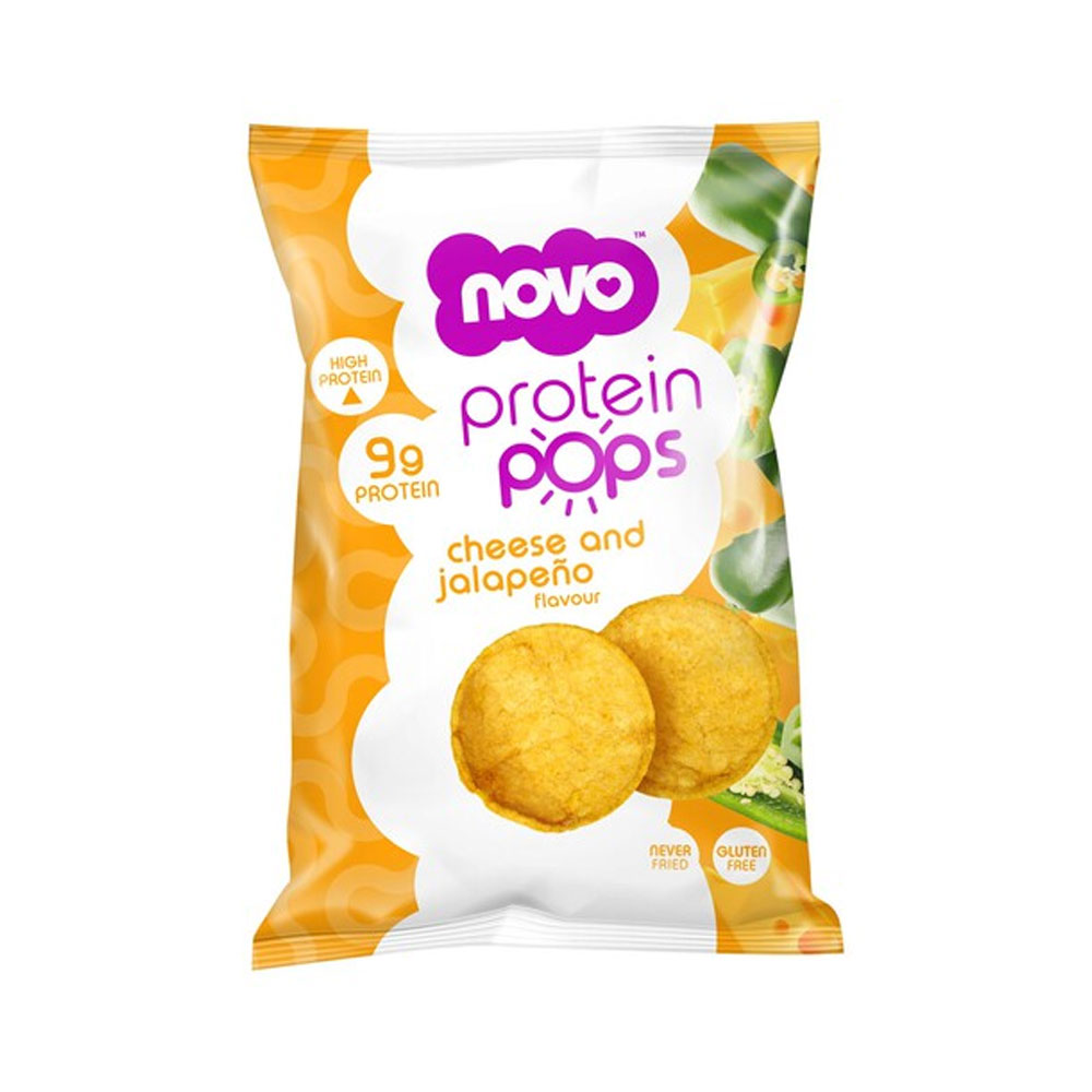 Novo Protein Pops Cheese and Jalapeno 45g