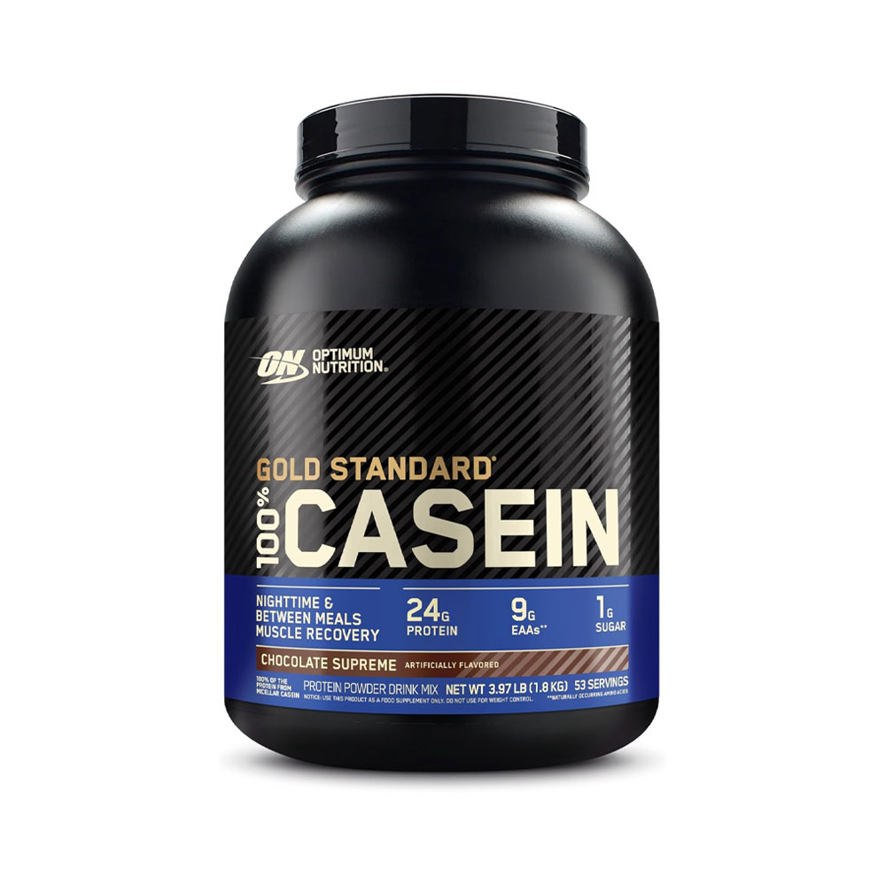 Optimum Nutrition Gold Standard 100% Casin Protein Powder Chocolate Supreme 53 Servings 1.8kg