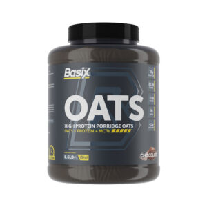 Basix High Protein Porridge Oats MCTs 6.6LB Chocolate Flavour 3Kg