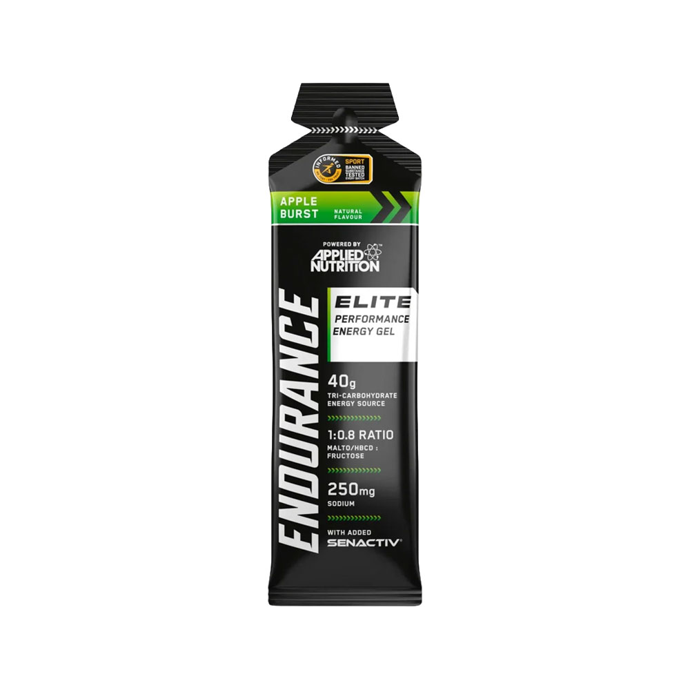 Applied Nutrition Endurance Elite Performance Energy Gel Apple Burst Natural Flavour 60ml