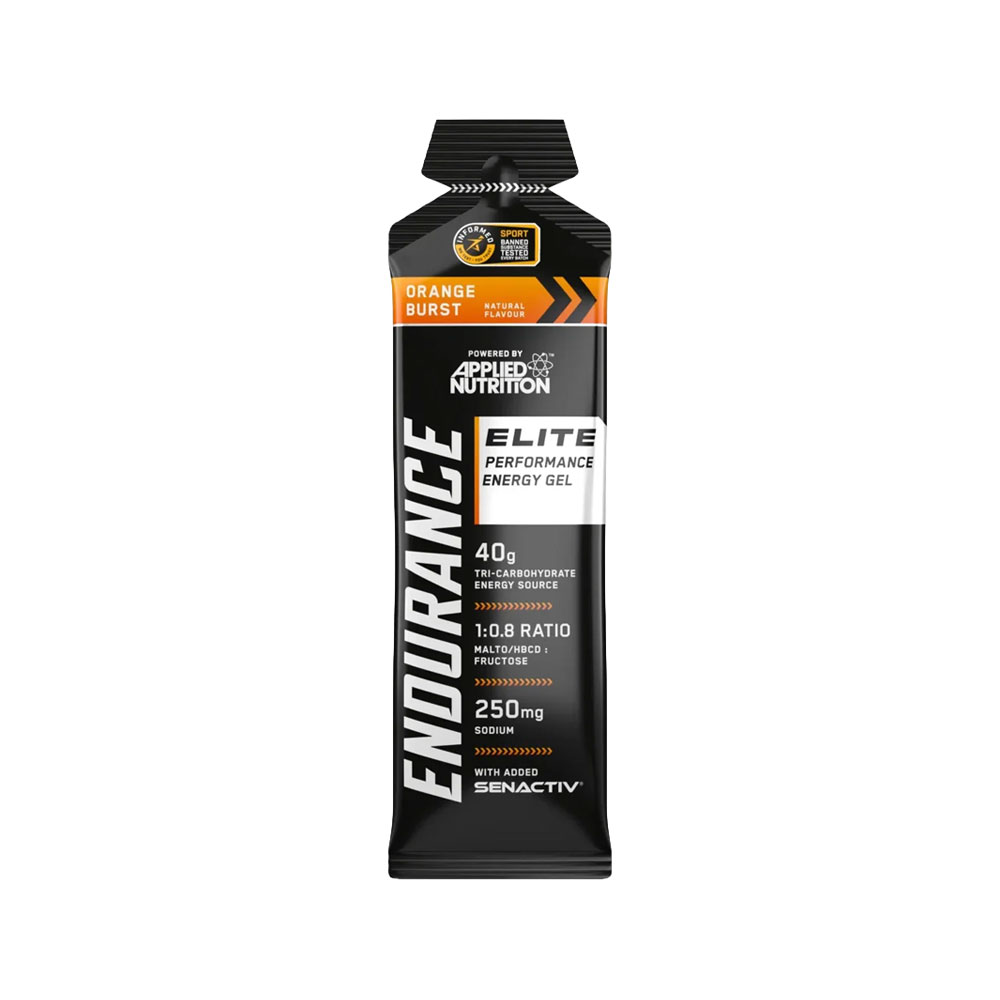 Applied Nutrition Endurance Elite Performance Energy Gel Orange Burst Natural Flavour 60ml