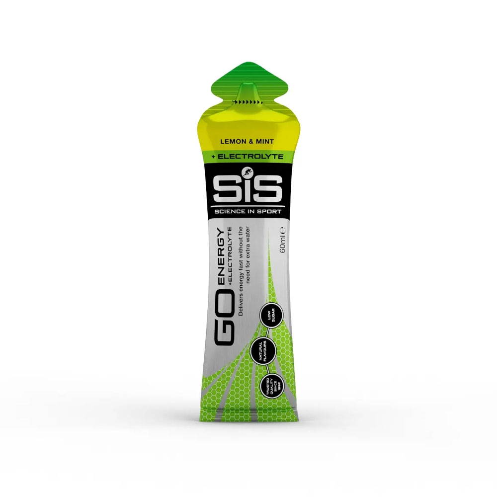 Science in Sport Electrolyte Lemon and Mint Go Energy Gel 60ml