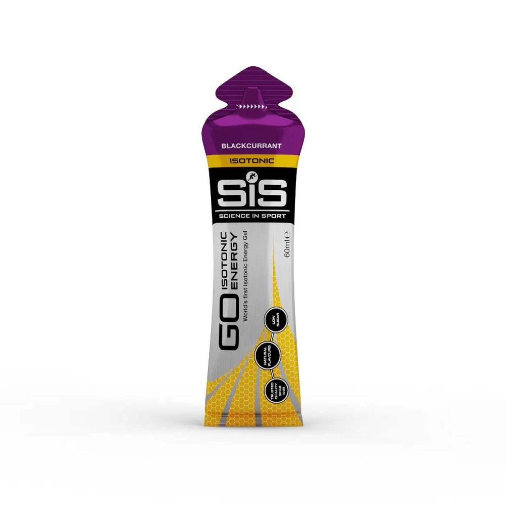 Science in Sport Isotonic Blackcurrent Flavour Go Energy Gel 60ml
